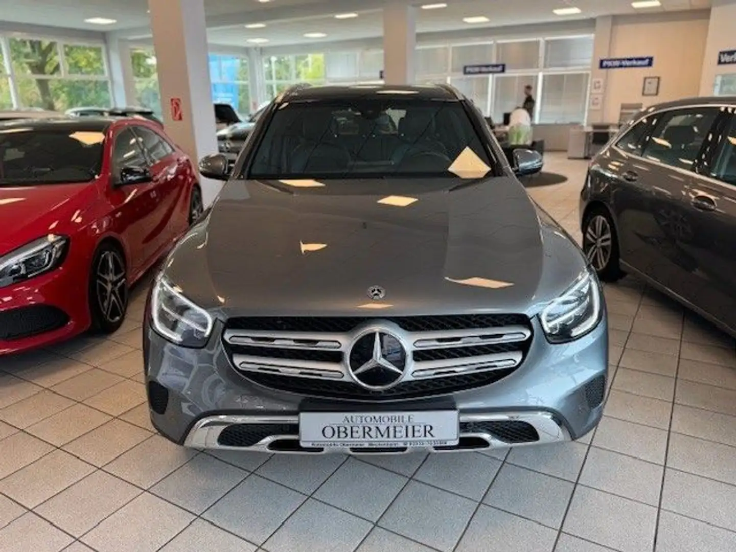 Mercedes-Benz GLC 220 d AMG 4M 9G-Tr. LED SHZ MBux Pano CarPlay Gris - 2