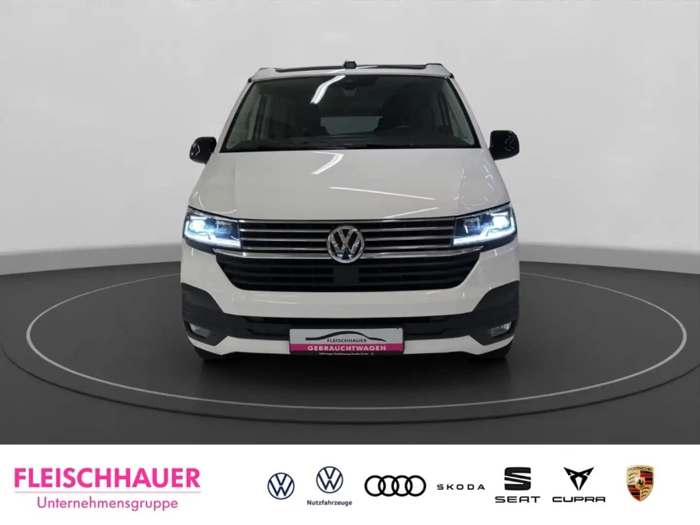 Volkswagen T6.1 California 2.0 TDI Beach Tour Edition Navi+LED+Stdhzg Weiß - 2