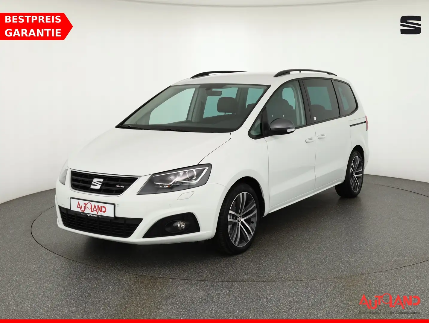 SEAT Alhambra 2.0 TDI FR-Line 7-Sitzer Bi-Xenon Navi Ka White - 1