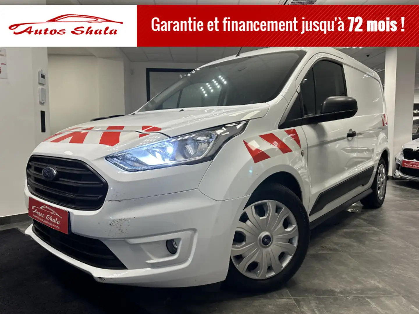 Ford Transit Connect L1 1.5 ECOBLUE 100CH TREND BVA Blanc - 1
