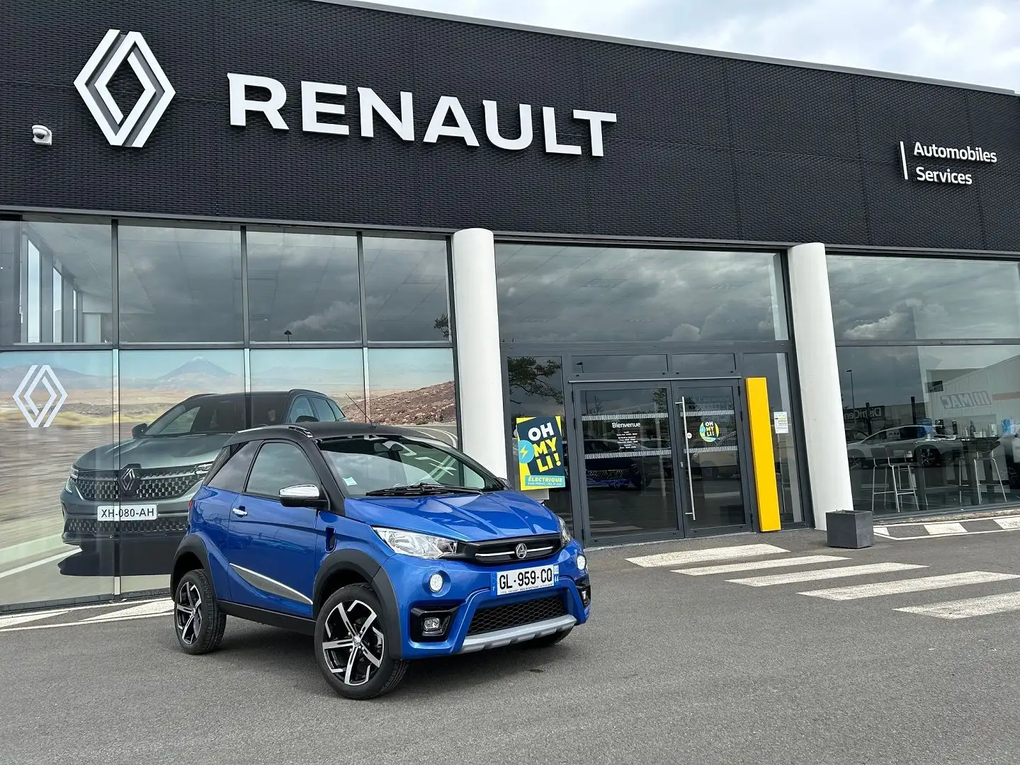 Aixam Crossover PREMIUM Bleu - 1