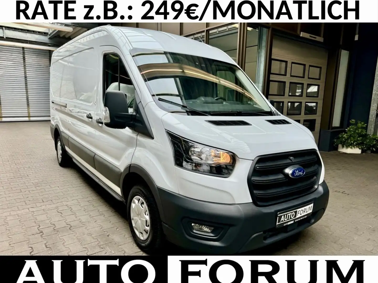 Ford Transit 2.0 TDCi L3 H2 3SITZE KLIMA PDC TEMPOMAT Blanc - 1