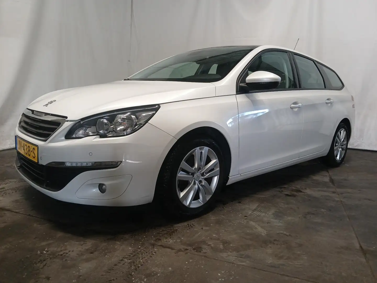 Peugeot 308 SW 1.2 PureTech Allure SCHADEAUTO! Wit - 2