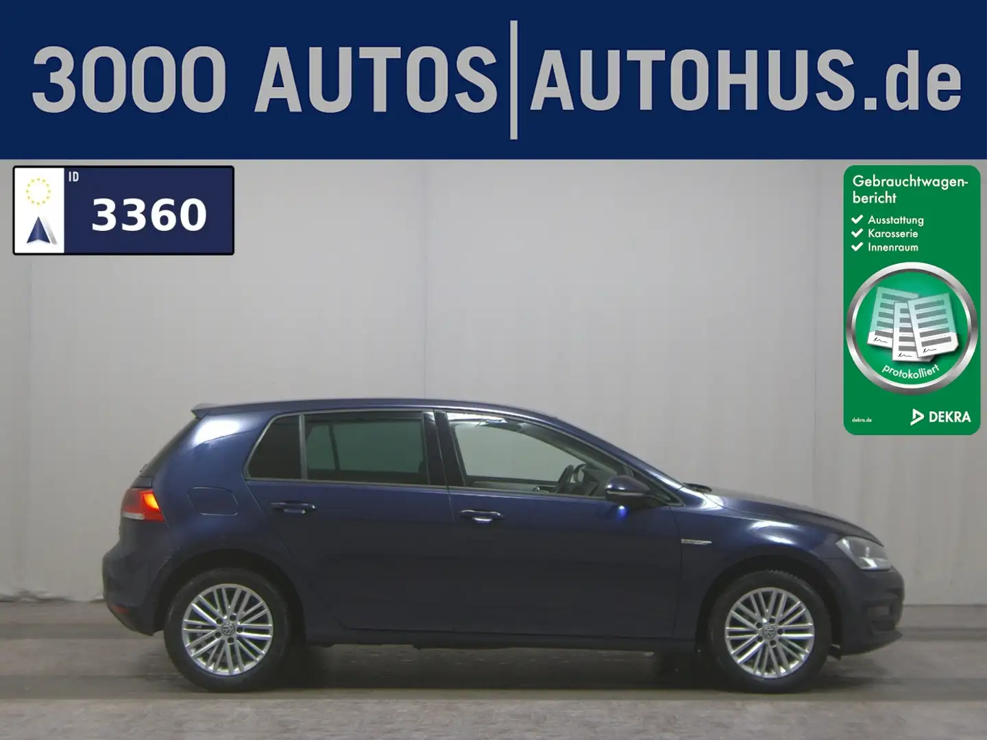 Volkswagen Golf VII 1.2 TSI BMT Cup Blau - 1