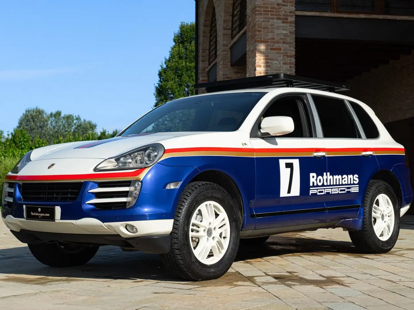 Porsche Cayenne S LIVREA ROTHMANS Blu/Azzurro - 1