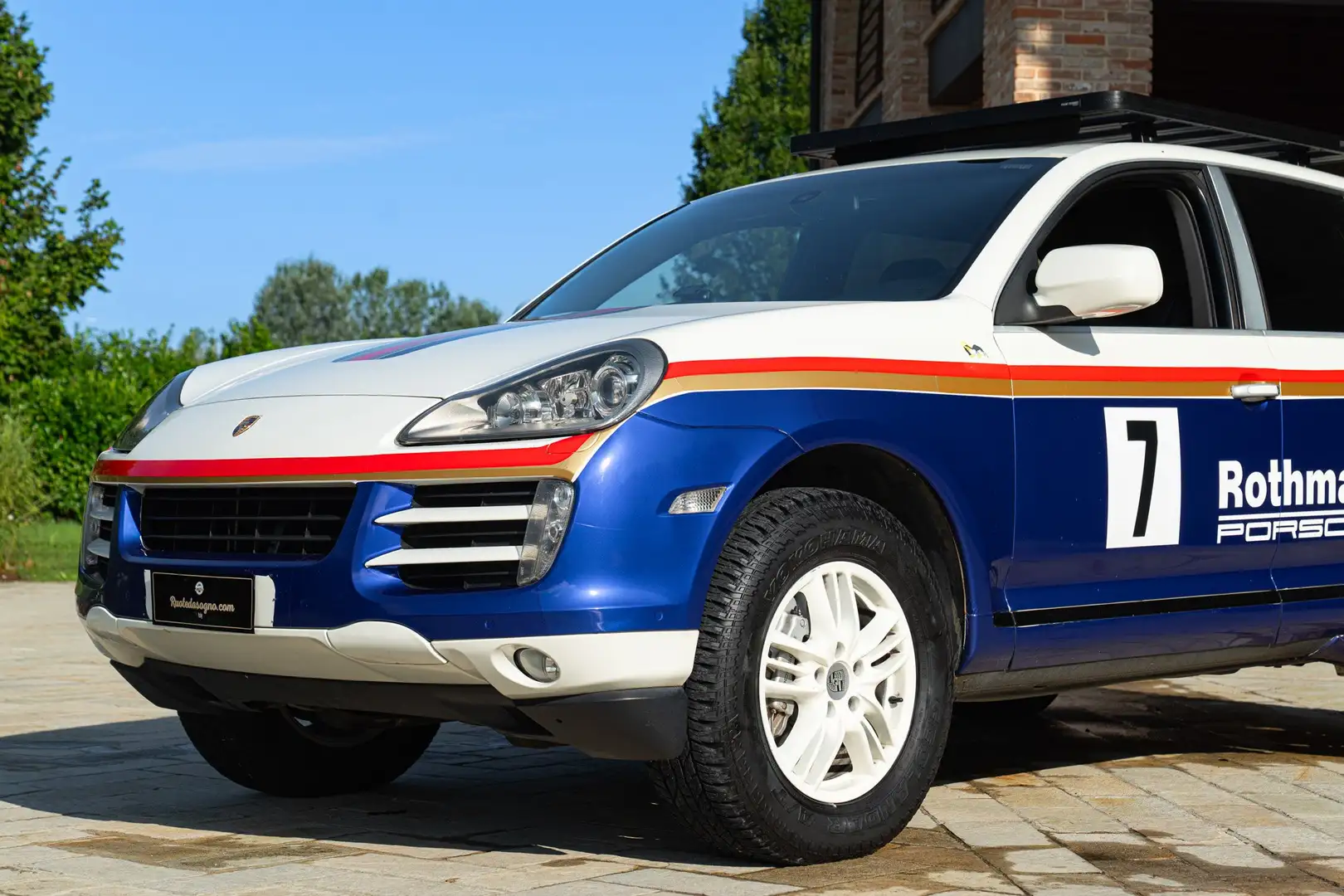 Porsche Cayenne S LIVREA ROTHMANS Blu/Azzurro - 2