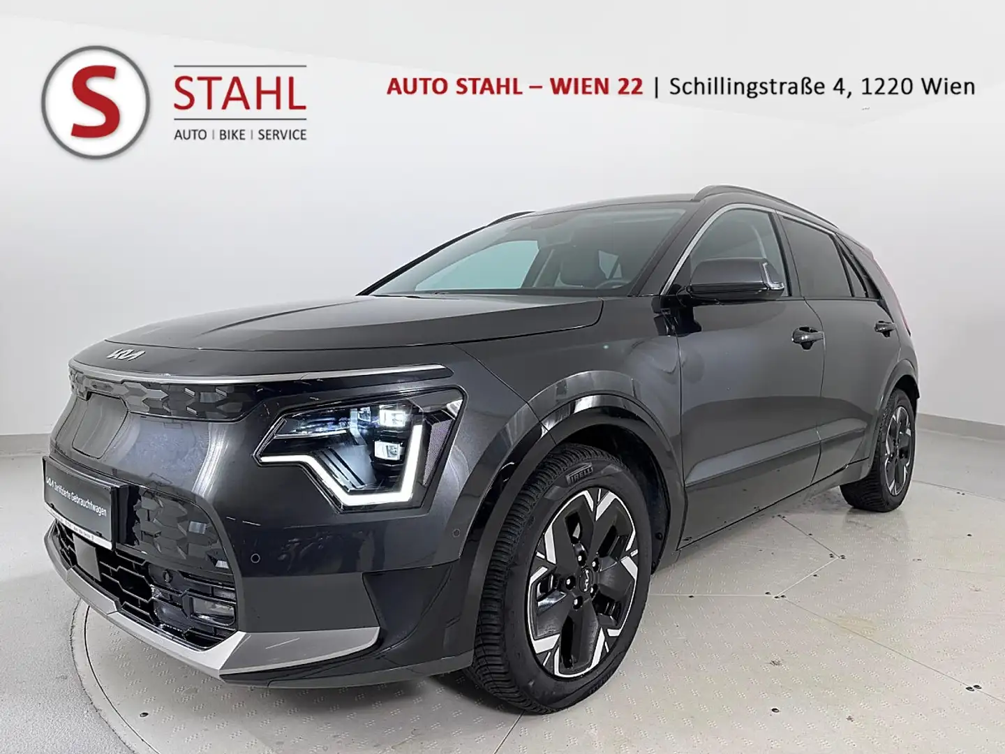 Kia e-Niro Niro EV Long Range 64kWh Platin Aut. Grau - 1
