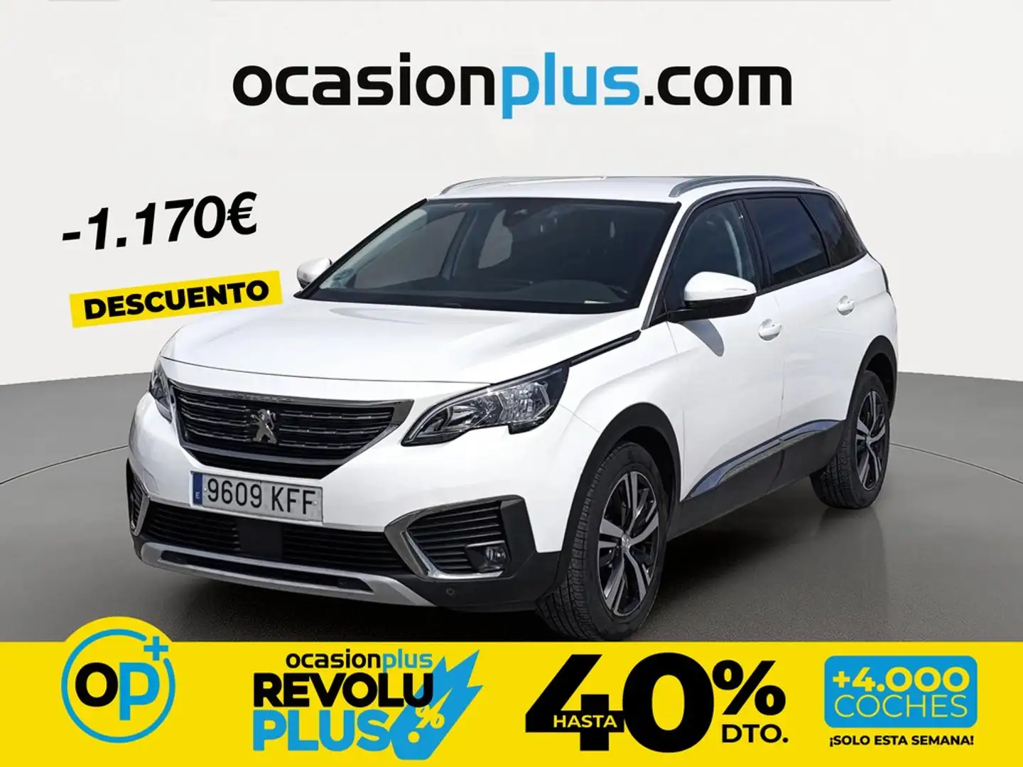 Peugeot 5008 1.2 PureTech S&S Allure 130 Weiß - 1