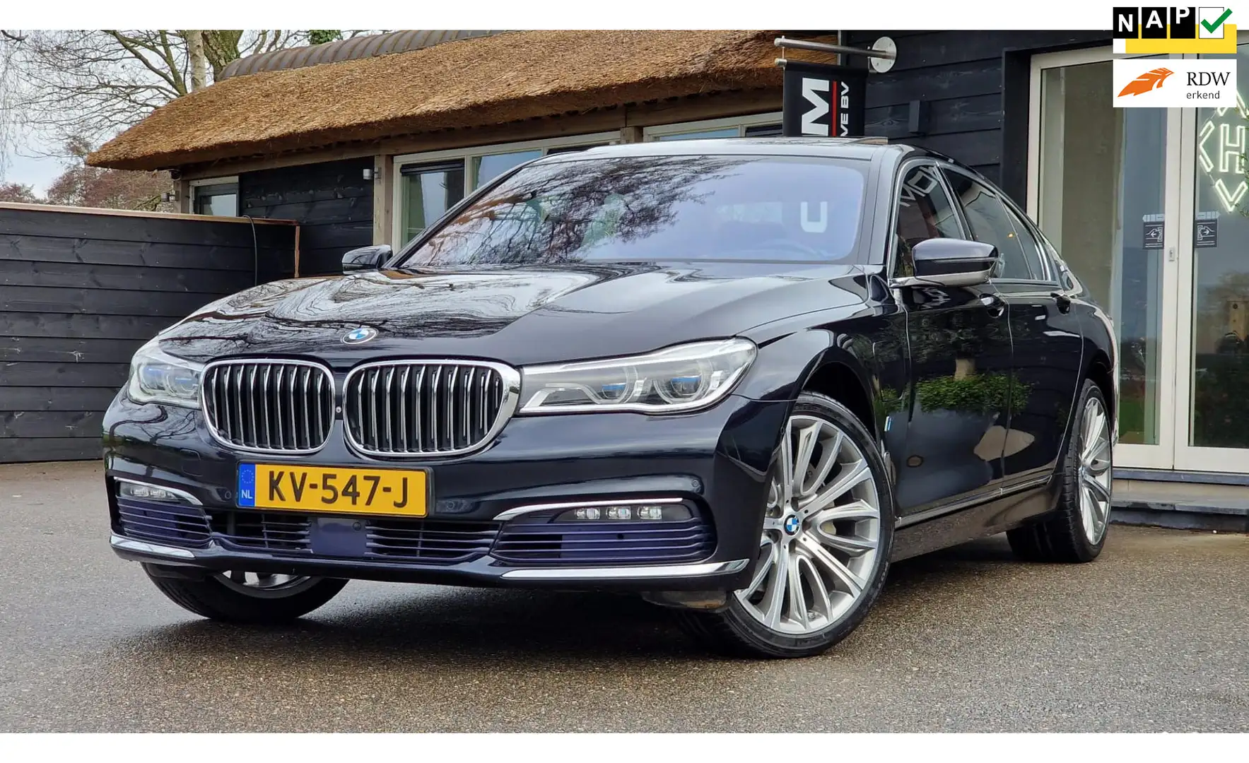 BMW 740 7-serie 740e iPerformance Individual I NL-Auto I N Negru - 1
