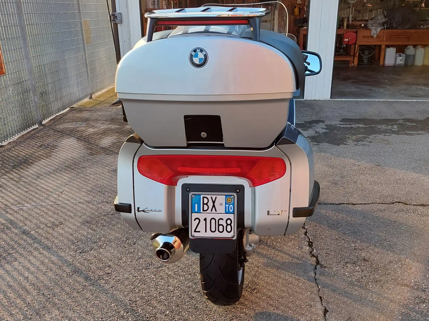 BMW K 1200 LT srebrna - 2