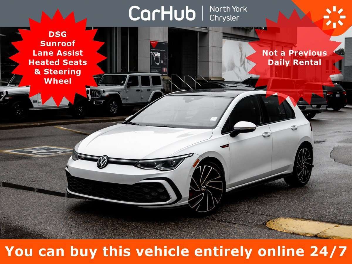 2024 Volkswagen Golf Performance DSG Sunroof Heated Seats Bluetooth Con