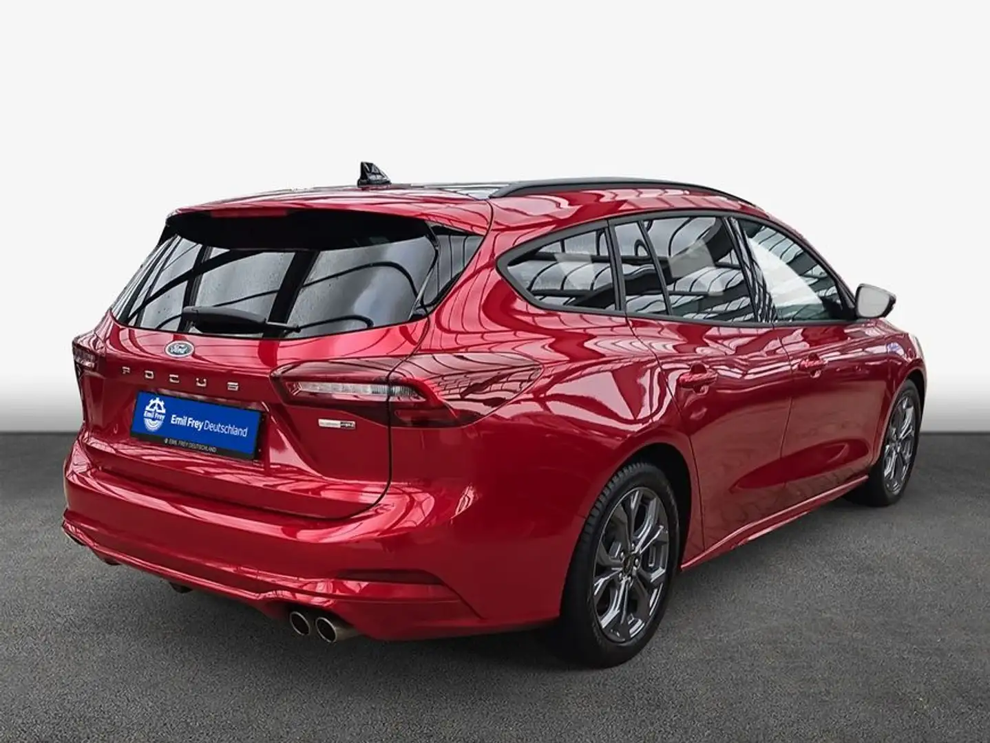 Ford Focus Turnier 1.0 EcoBoost Hybrid Aut. ST-LINE Rouge - 2