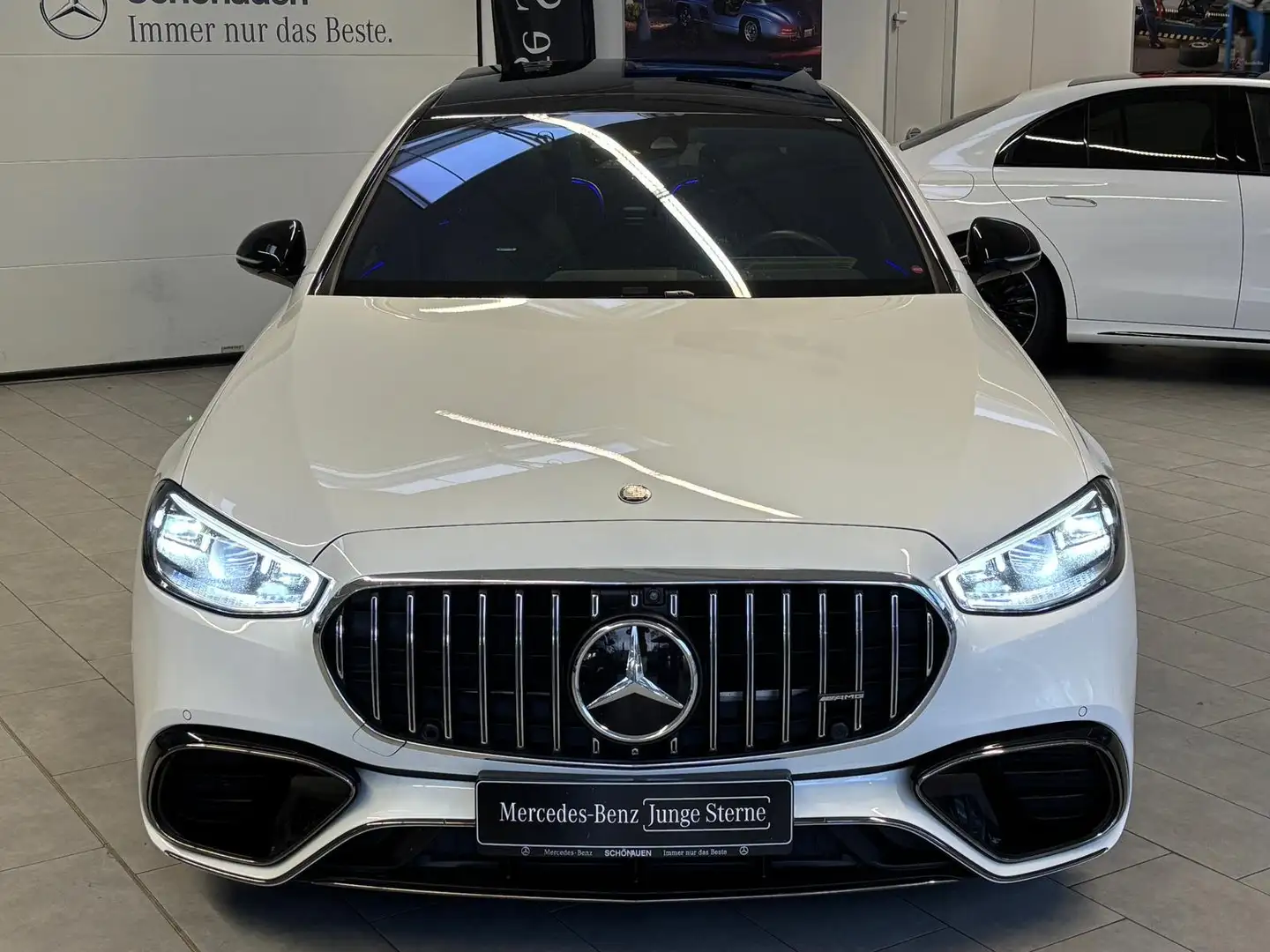 Mercedes-Benz S 63 AMG S 63 E PERF. L DISTR+HUD+BURM4D+PANO+NIGHT+360° Biały - 2