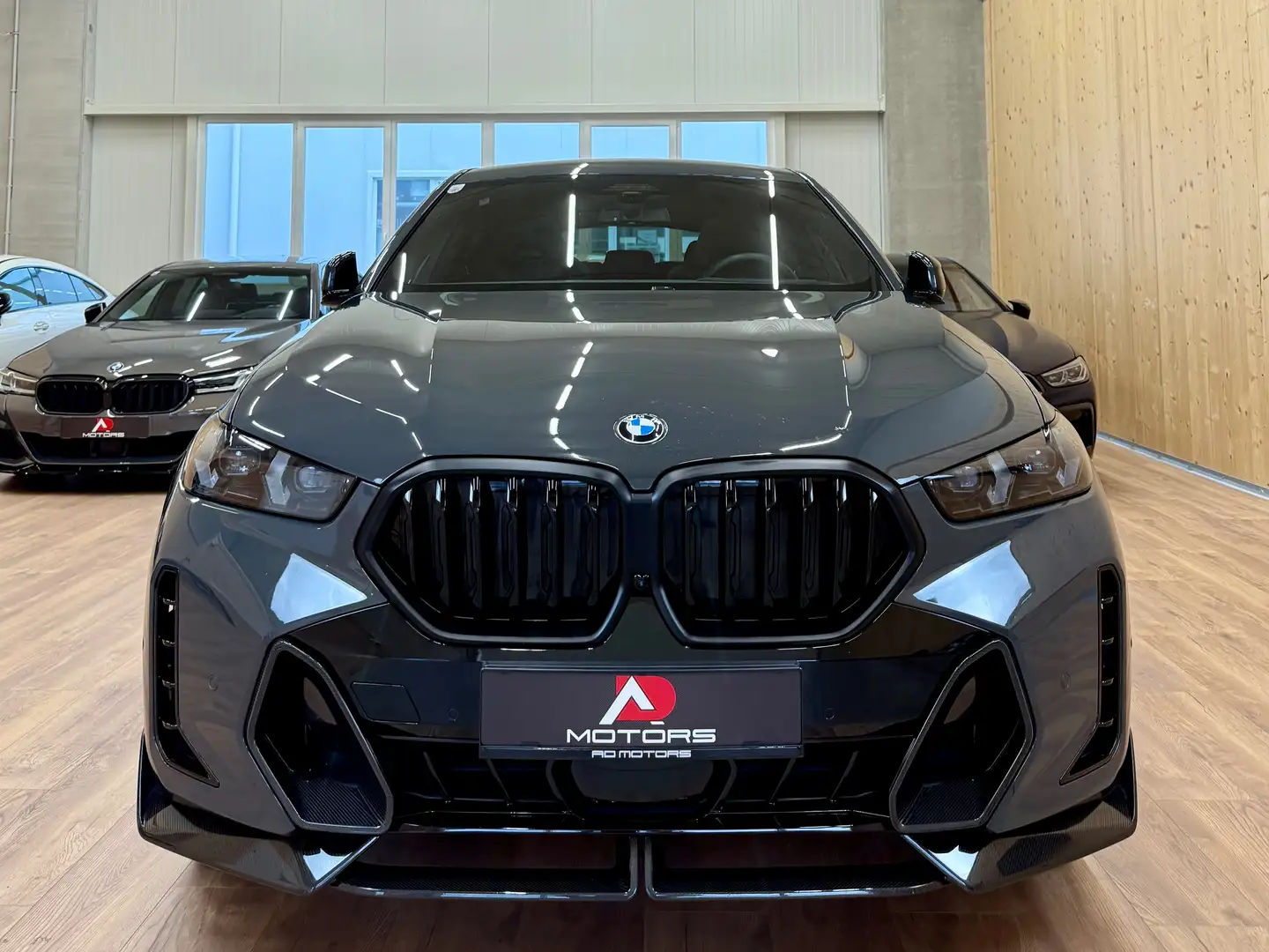 BMW X6 xDrive40d 48V / Bowers / Iconic / Leasingfähig Gris - 2