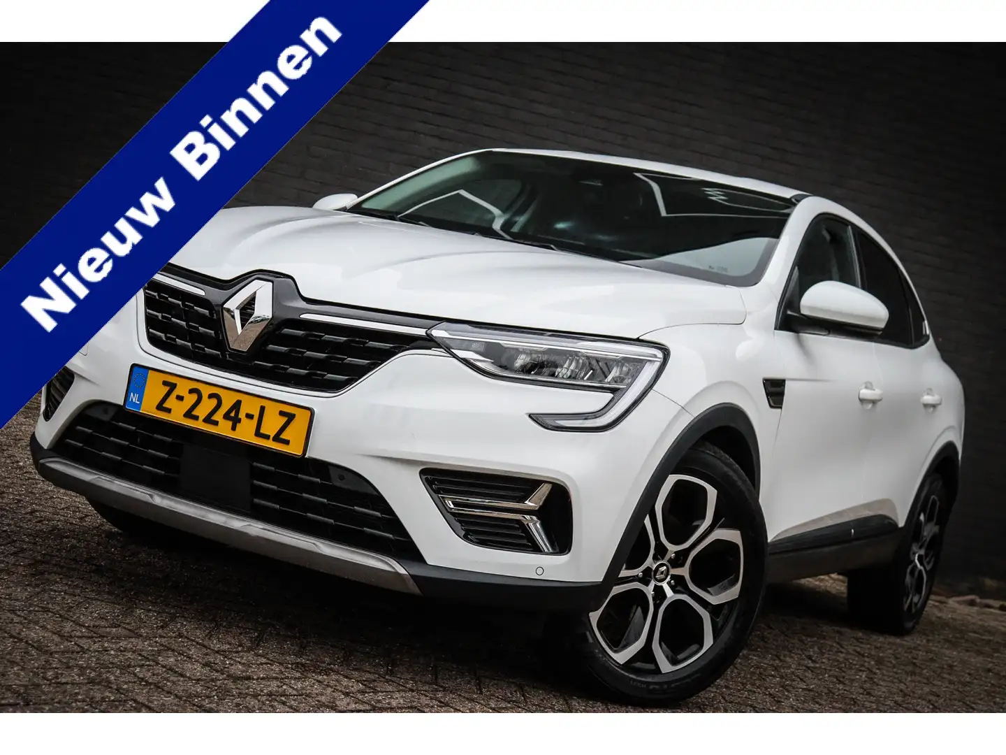 Renault Arkana 1.6 E-Tech hybrid 145 techno Net binnen; Jouw droo Blanc - 1