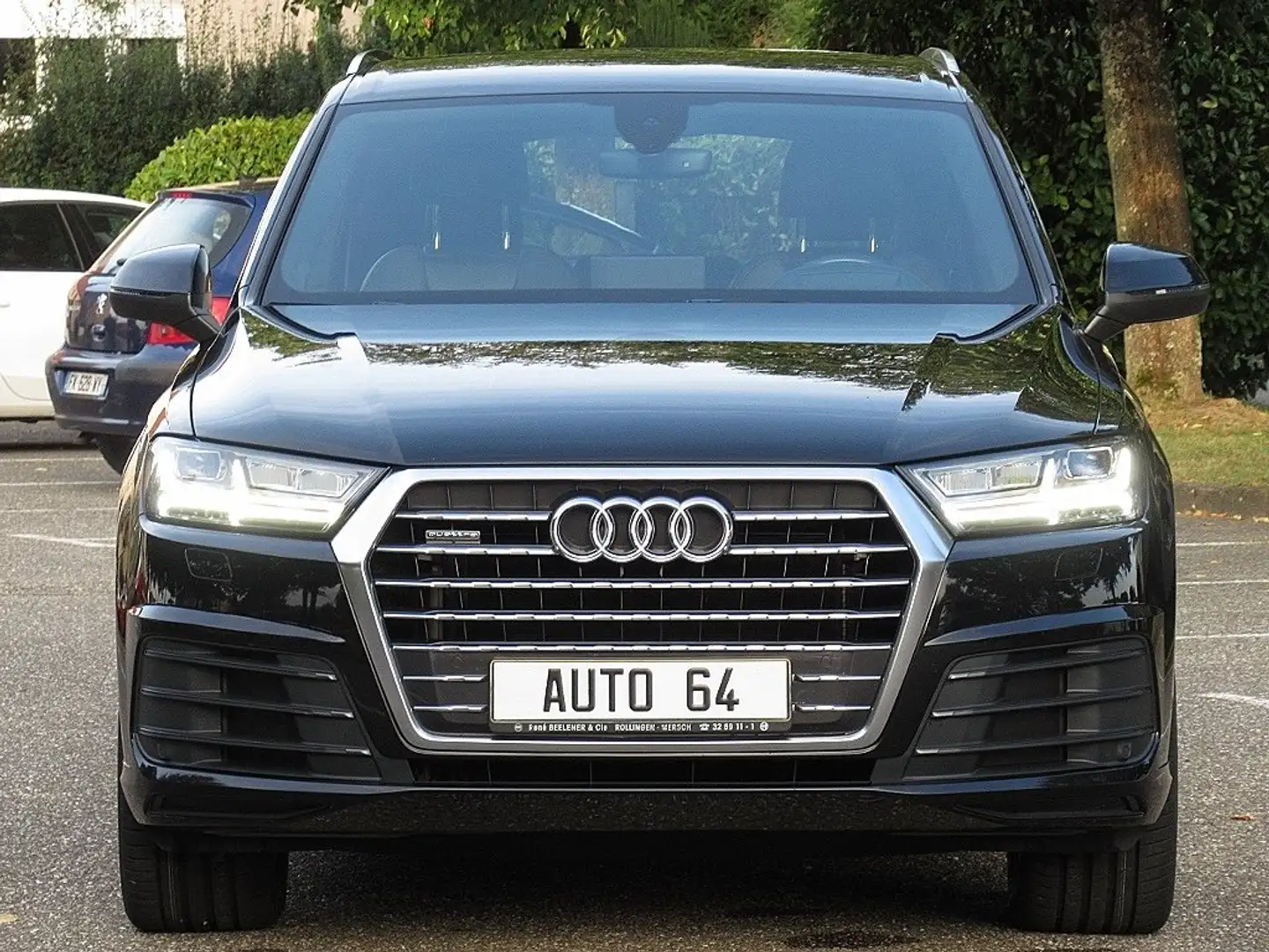 Audi Q7 S-LINE 3.0 TDI 272CV BVA HUD/LED/Soft-Close/CAM Schwarz - 2