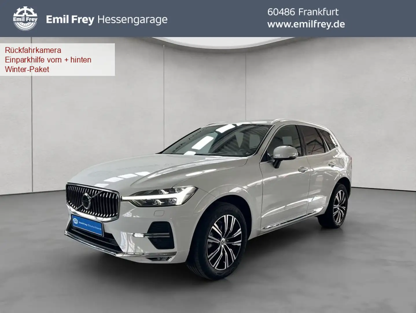 Volvo XC60 XC60 B4 AWD Inscription Aut Glasd Leder Voll-LED Weiß - 1