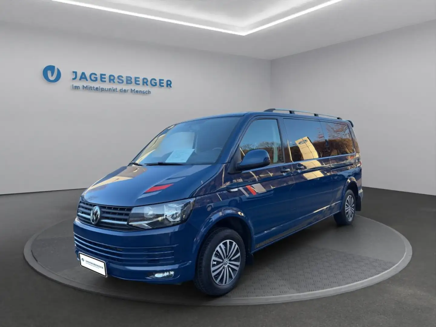 Volkswagen T6 Transporter Kombi LR 2,0 TDI 4Motion BMT Bleu - 1