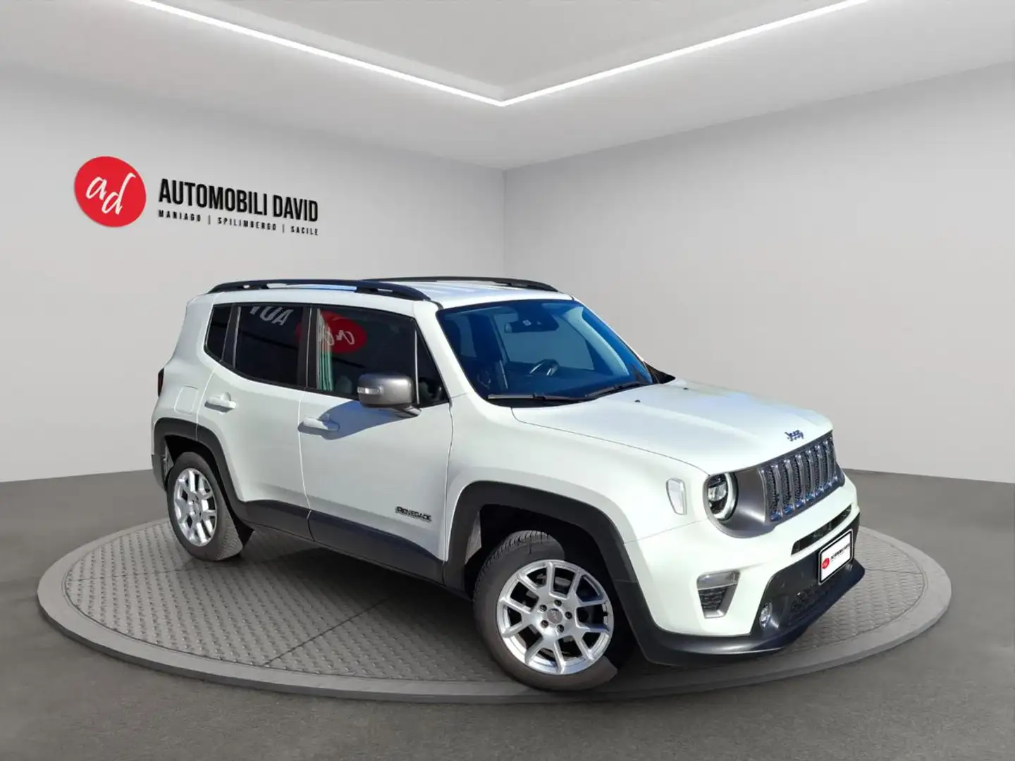 Jeep Renegade 1.6 Mjt DDCT 120 CV Limited Blanc - 2