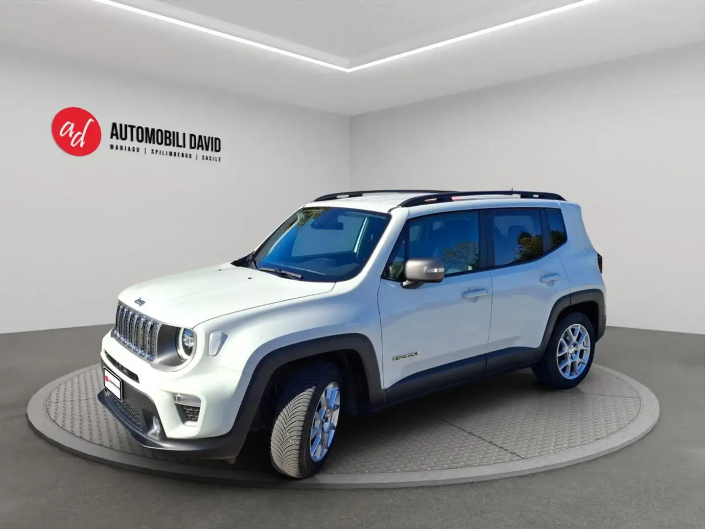 Jeep Renegade 1.6 Mjt DDCT 120 CV Limited Blanc - 1
