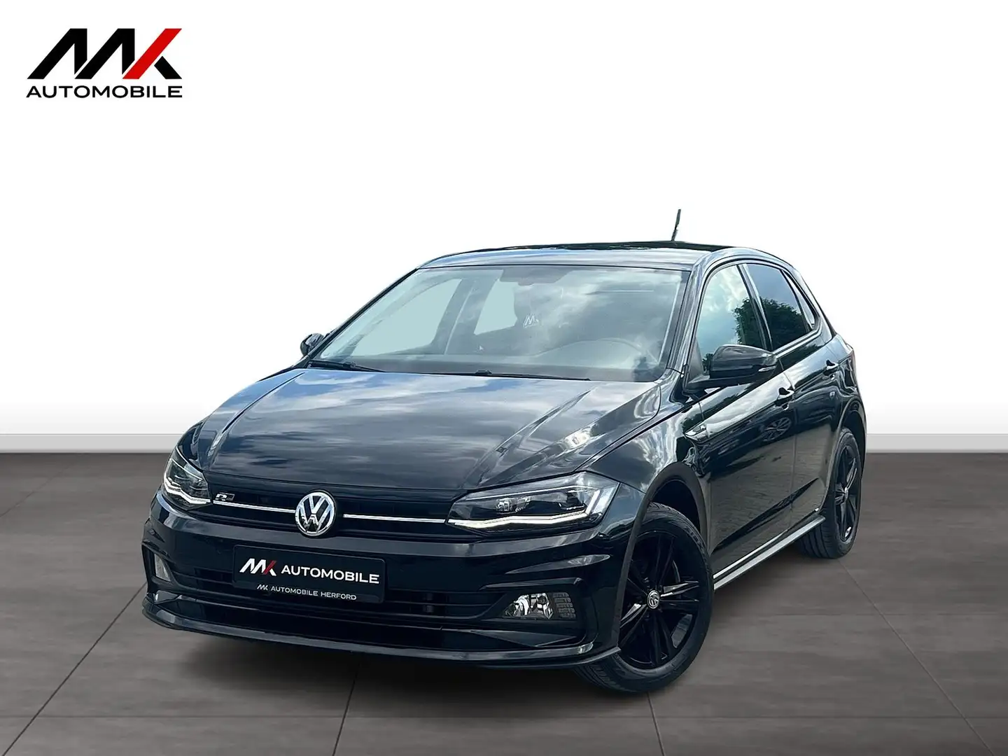 Volkswagen Polo VI Comfortline *R-LINE*LED*NAVI*APPCONNECT* Zwart - 1