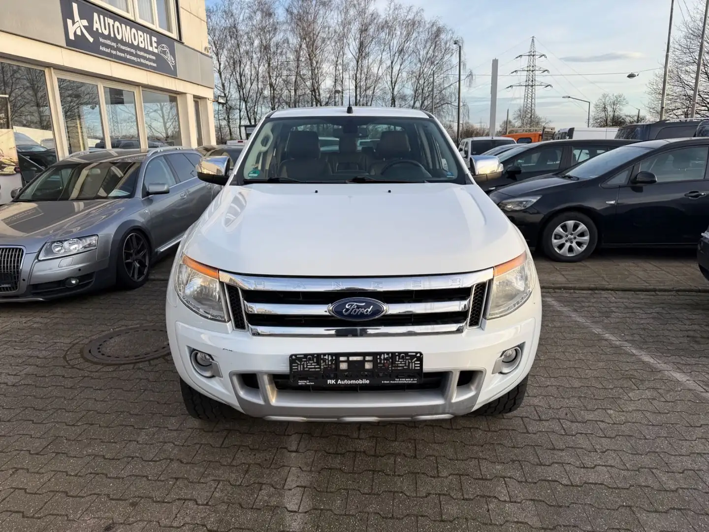 Ford Ranger Limited Doppelkabine 4x4 *Klima*Leder*PDC Blanc - 2
