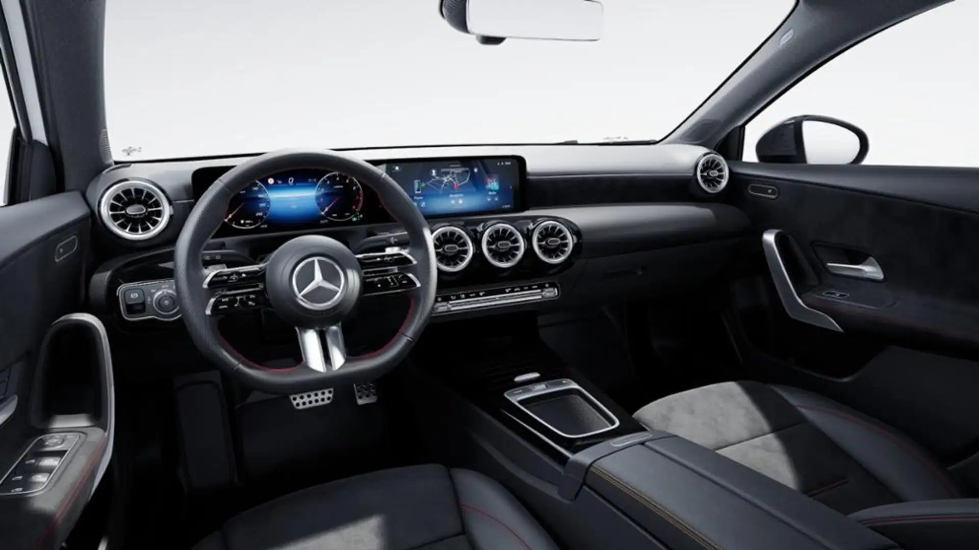 Mercedes-Benz A 200 AMG/LED/KeylessGO/Advanced+P/RfCam/EDW Weiß - 2