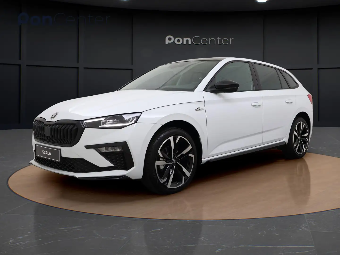 Skoda Scala Monte Carlo 1.0 TSI 85 kW / 115 PK Blanc - 1