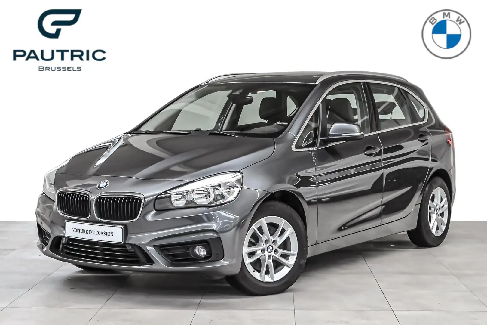 BMW 220 i Active Tourer - PANO - 1an/jaar garantie Grau - 1