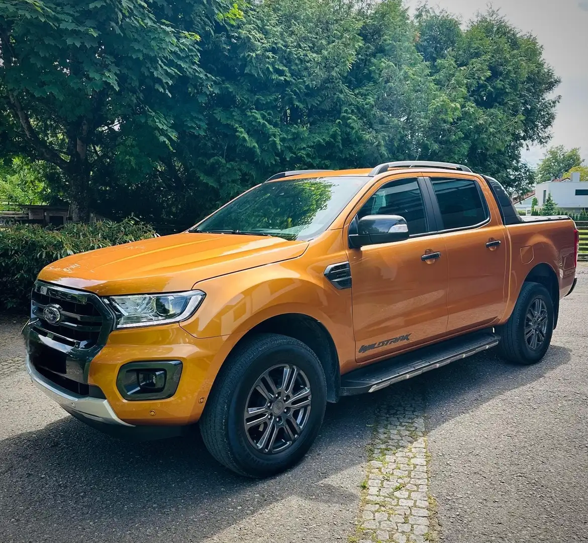 Ford Ranger Doppelkabine Wildtrak 4x4 2,0 EcoBlue Aut. Orange - 2