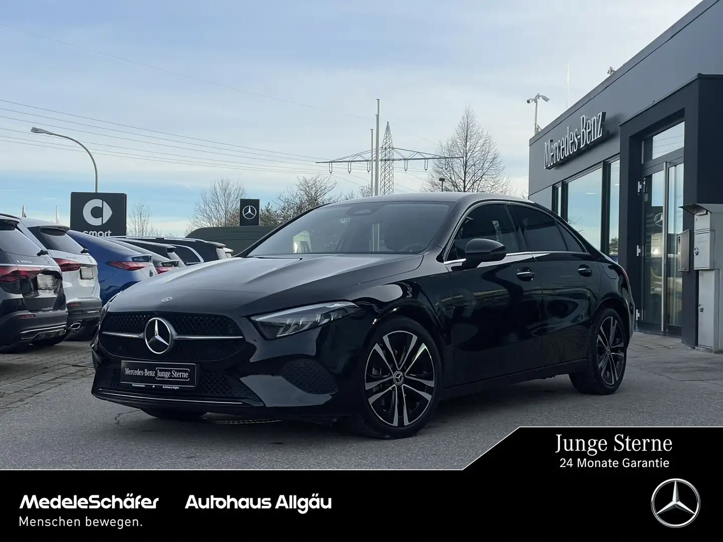 Mercedes-Benz A 180 A 180 Limousine Progressive LED Kam Keyless Park Noir - 1