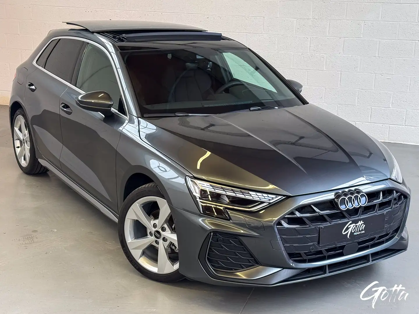 Audi A3 Sportback 35 TDi 150CH*S-LINE/LED/24 MOIS GARANTIE Gri - 2