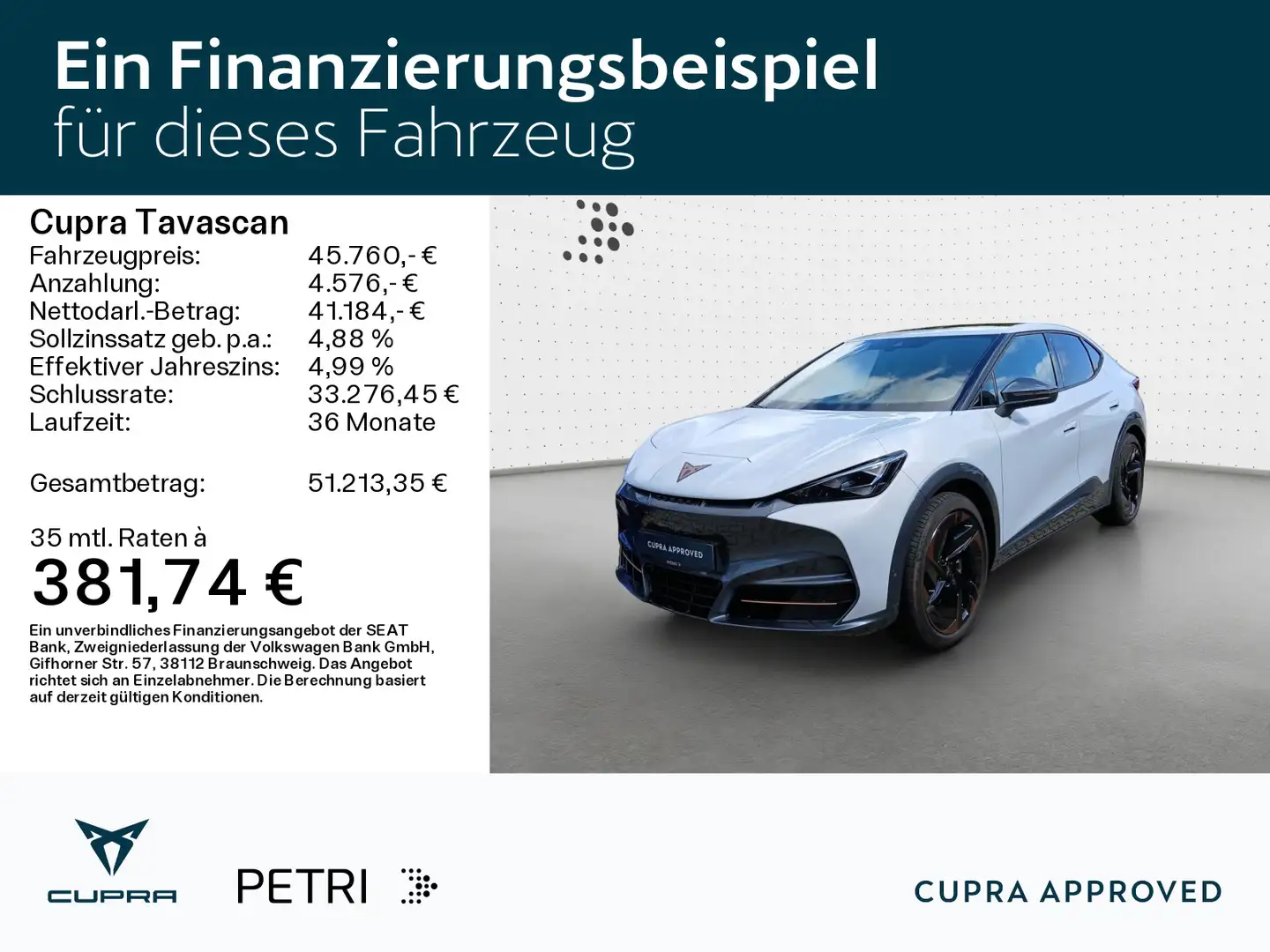 CUPRA Tavascan VZ 4Drive*Pano*HeadUp*Wärmepumpe*21Zoll Weiß - 2