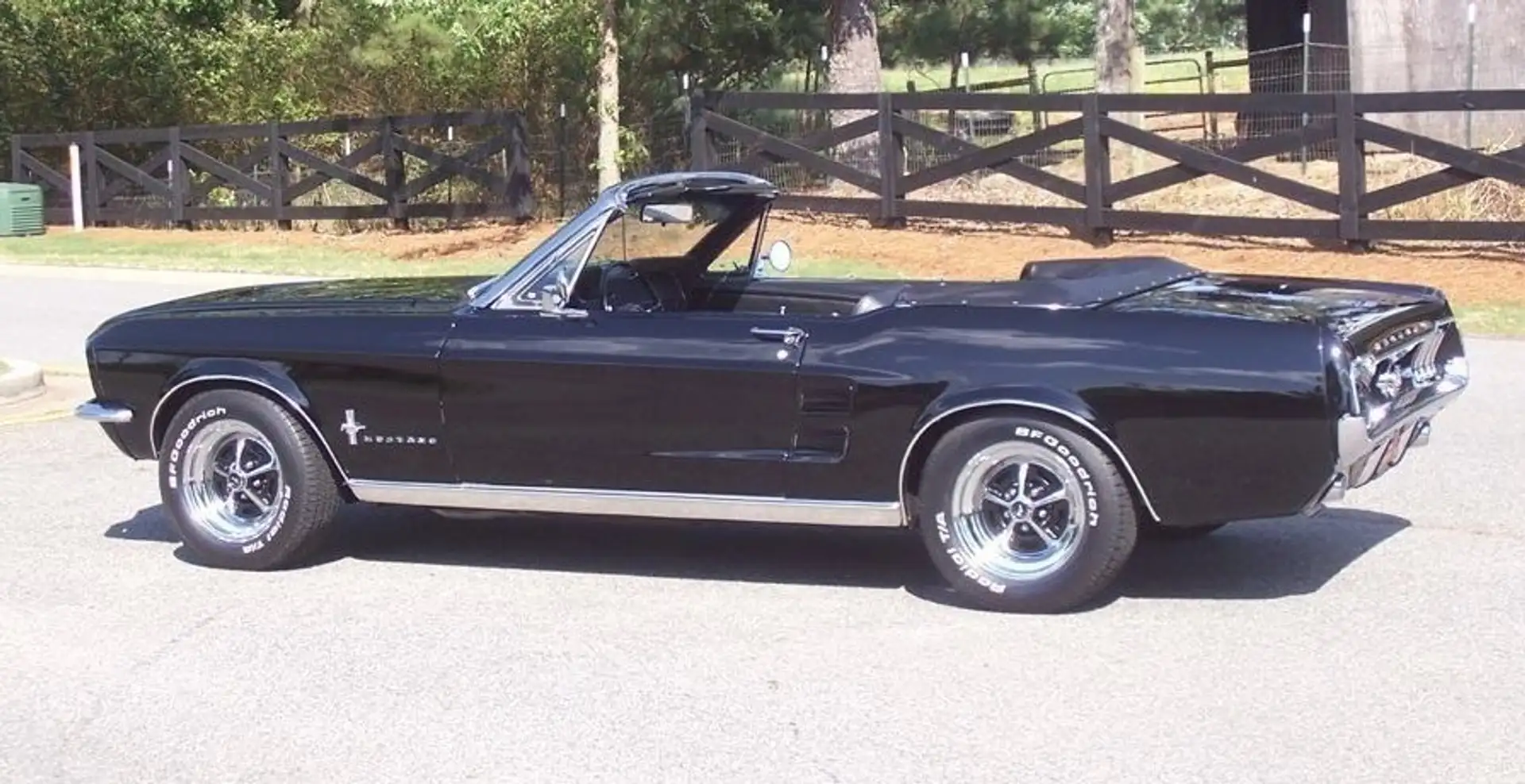 Ford Mustang C - Code V8 Cabriolet Negru - 2