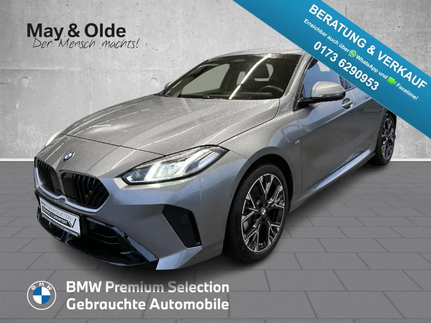 BMW 120 i M Sport LED ACC Kamera DAB LiveCockpit DAB Grau - 1