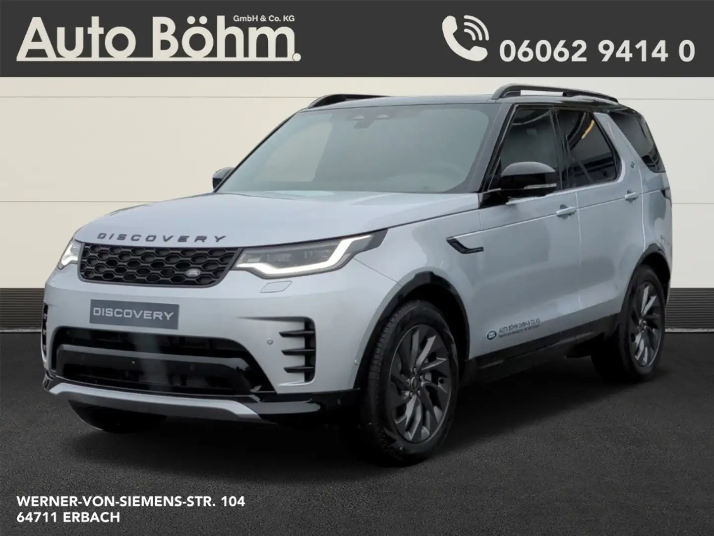 Land Rover Discovery D250 Dynamic SE+AHK+Pano+ACC+7-Sitzer Argent - 1
