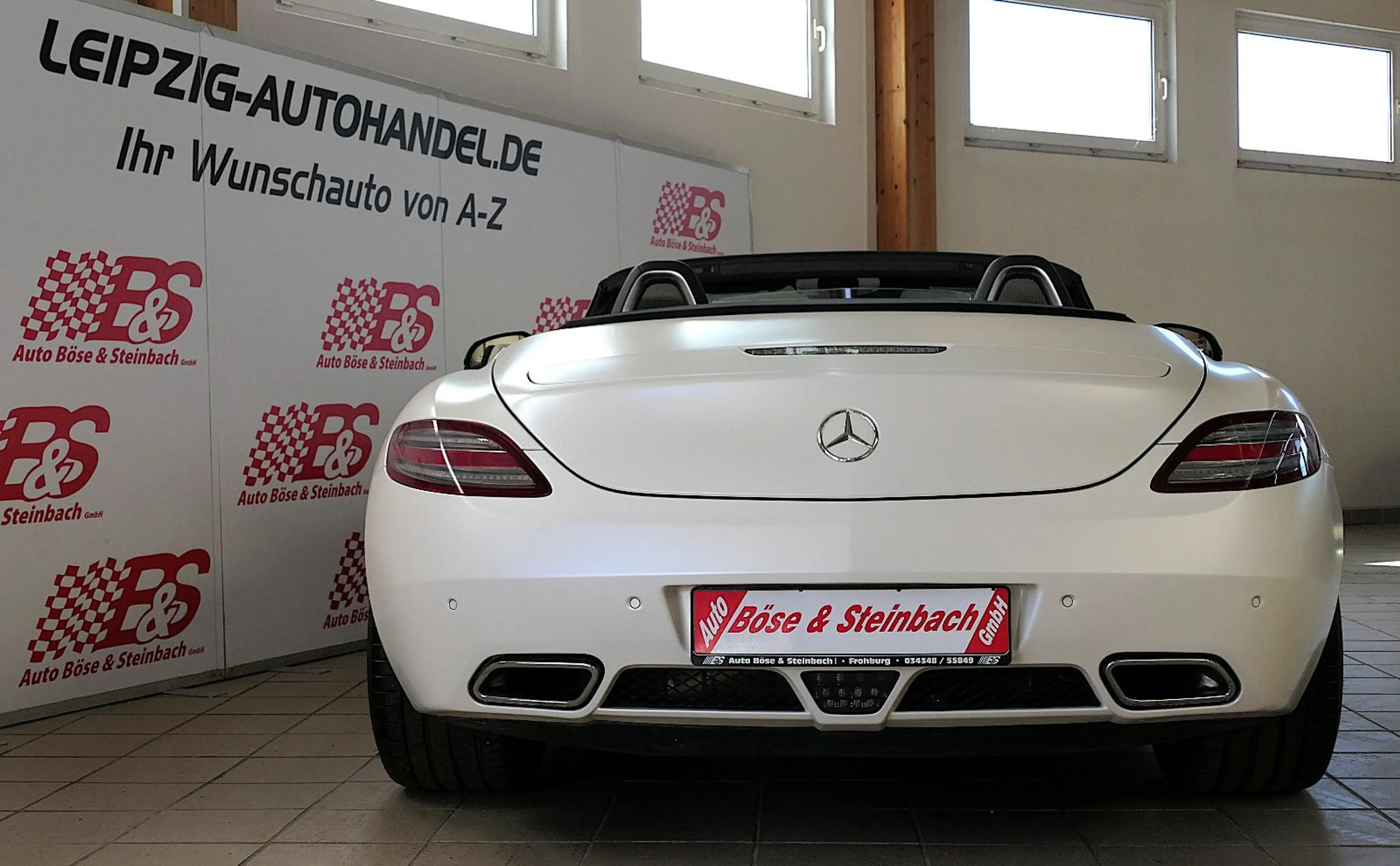 Mercedes-Benz SLS Roadster*Airscarf*Kamera*DEUTSCHES FZG* — photo 8