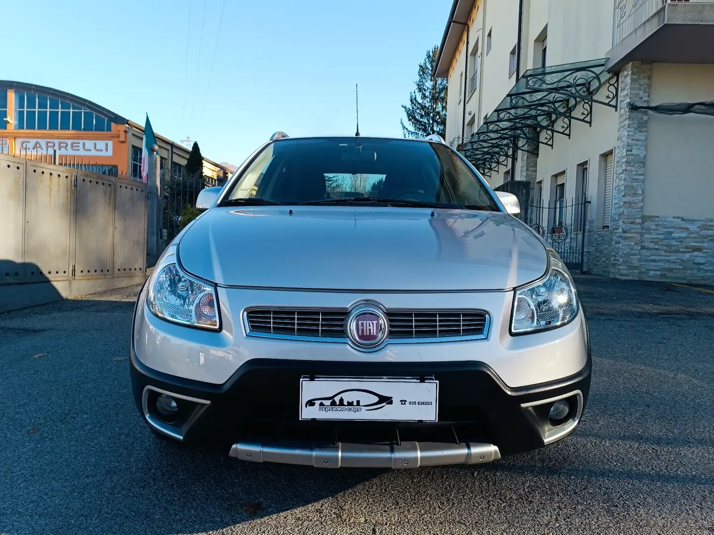 Fiat Sedici Sedici 1.6 Emotion 4x4 82000KM CERTIFIC. INT PELLE Zilver - 2