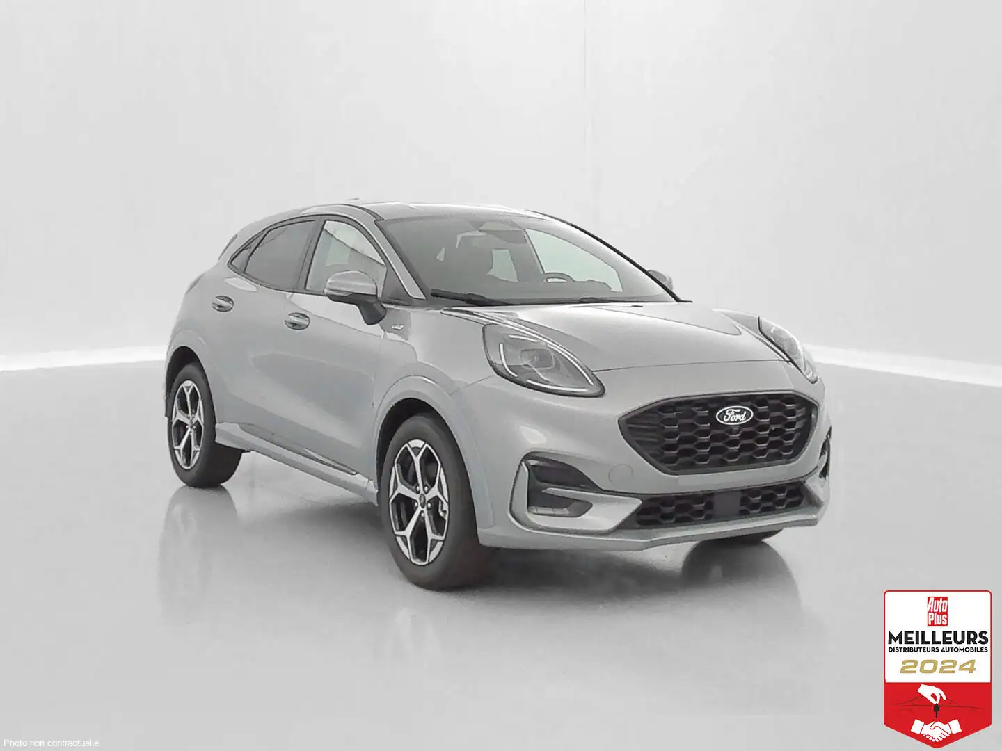 Ford Puma 1.0 EcoBoost 125ch mHEV Powershift ST-Line Gris - 1