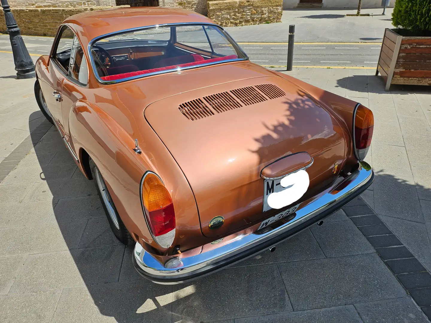 Volkswagen Karmann Ghia 1200cc Pomarańczowy - 2