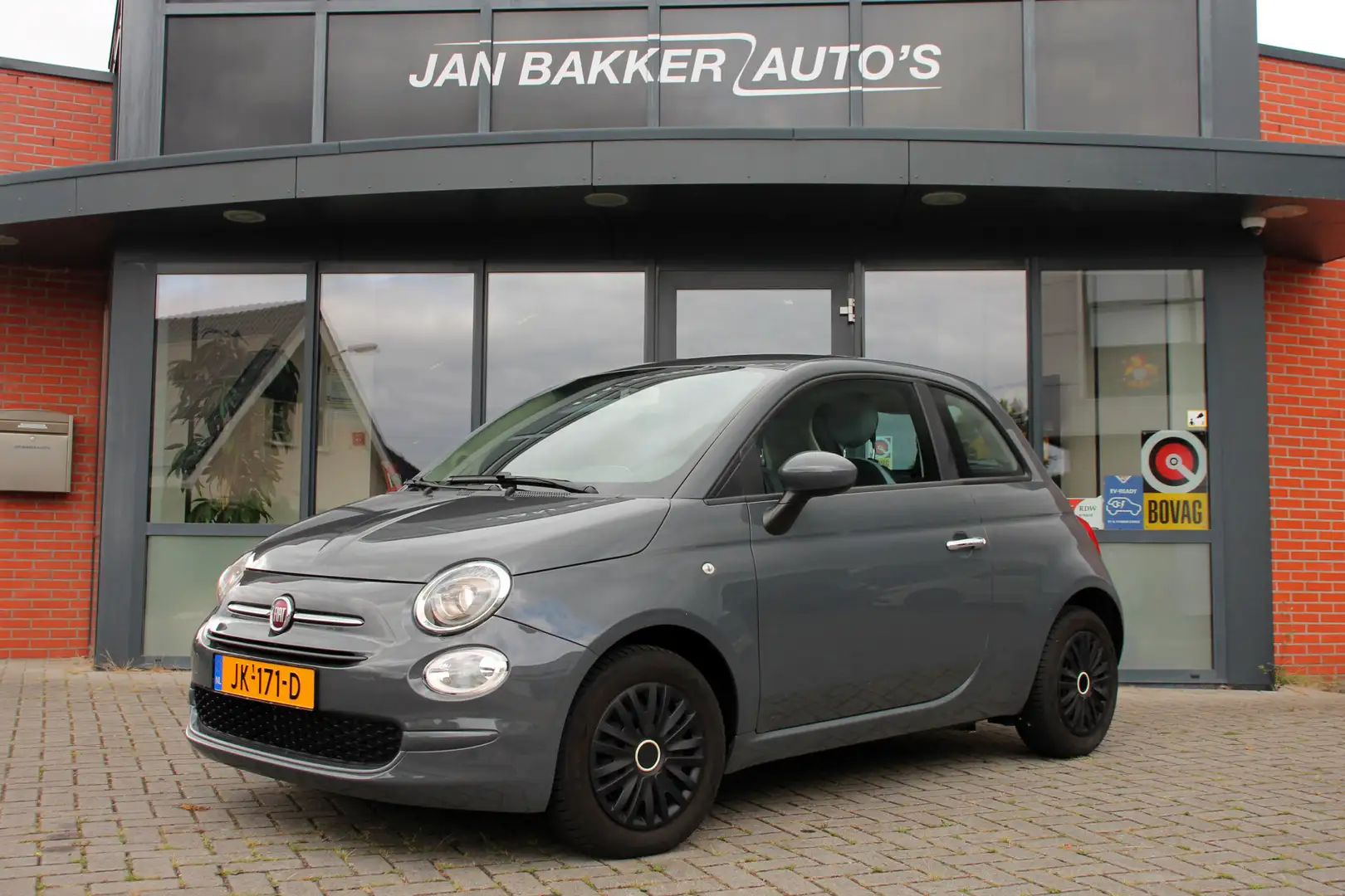 Fiat 500 1.0 TwinAir Pop ✅ Bluetooth ✅  NAP ✅  Rijklaar ✅ siva - 1