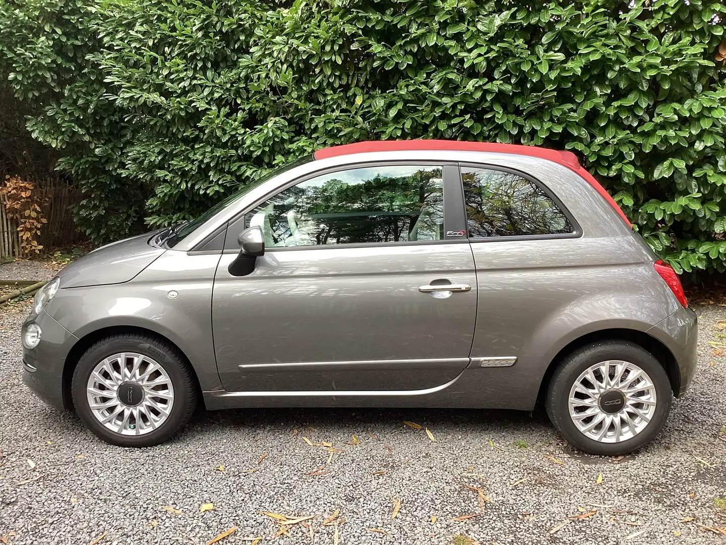 Fiat 500C 500 C 1.0 GSE N3 Hybrid Lounge Gris - 1