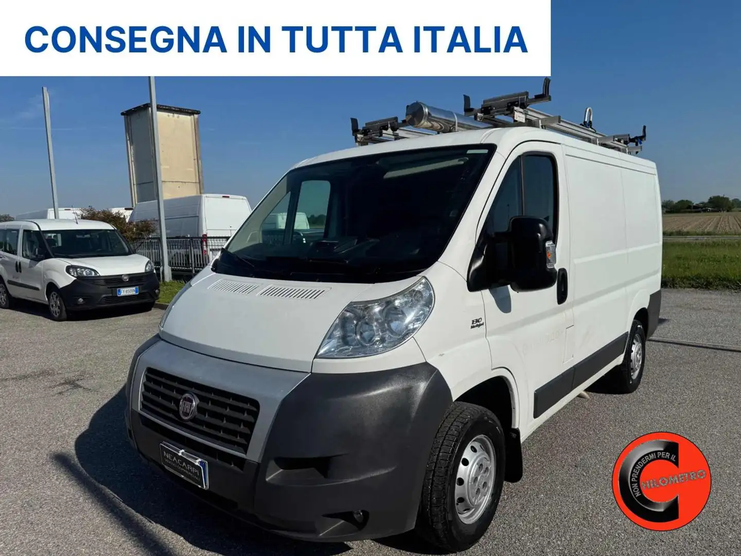 Fiat Ducato 2.3 MJT 130(PC-TN L1H1)OFFICINA MOBILE-EX ENEL- Bianco - 1