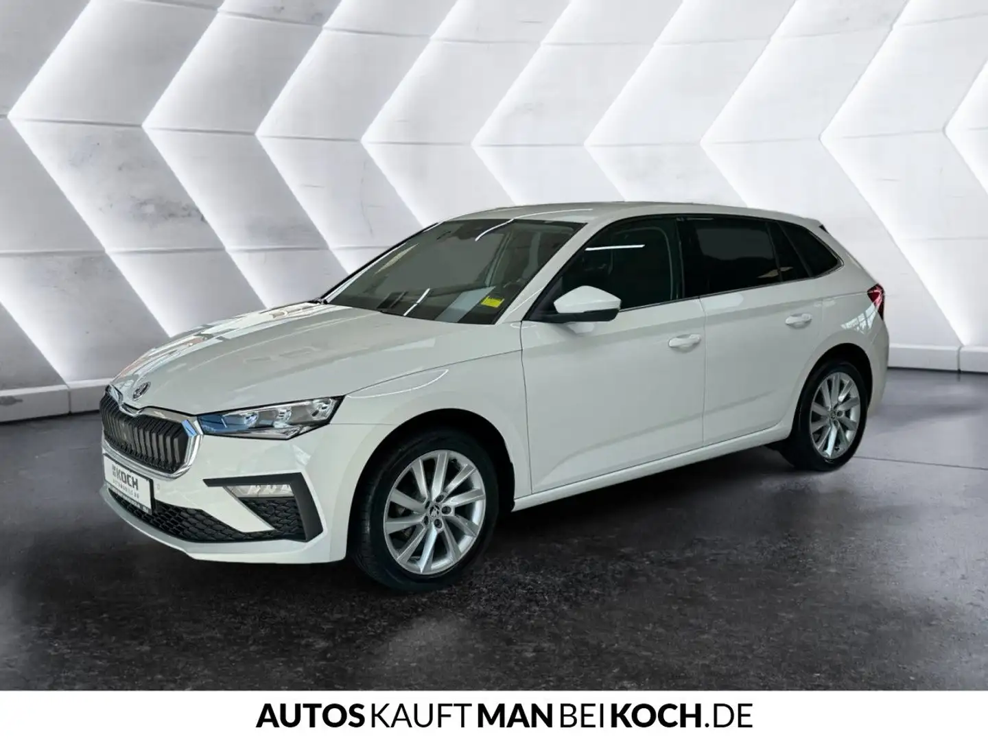 Skoda Scala 1.5 TSI DSG Selection LED LHZ SHZ NAVI TEMP Weiß - 2