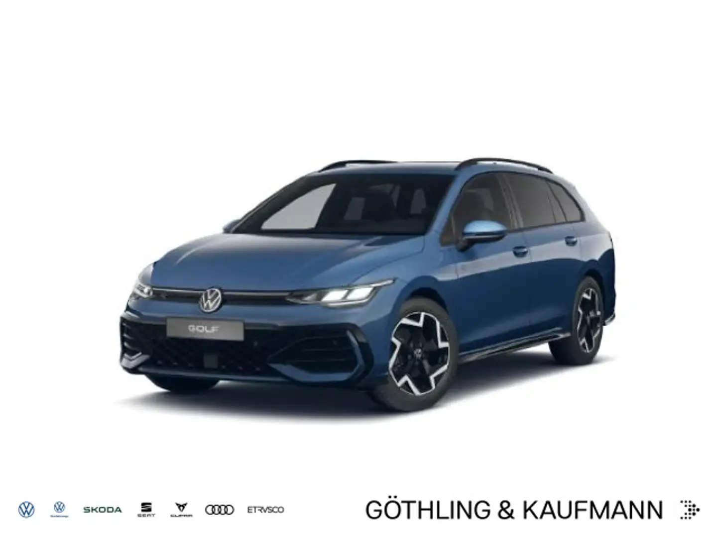 Volkswagen Golf Variant R-Line 1.5 TSI*NAVI*AHK*KAM*ASG*ACC Bleu - 1