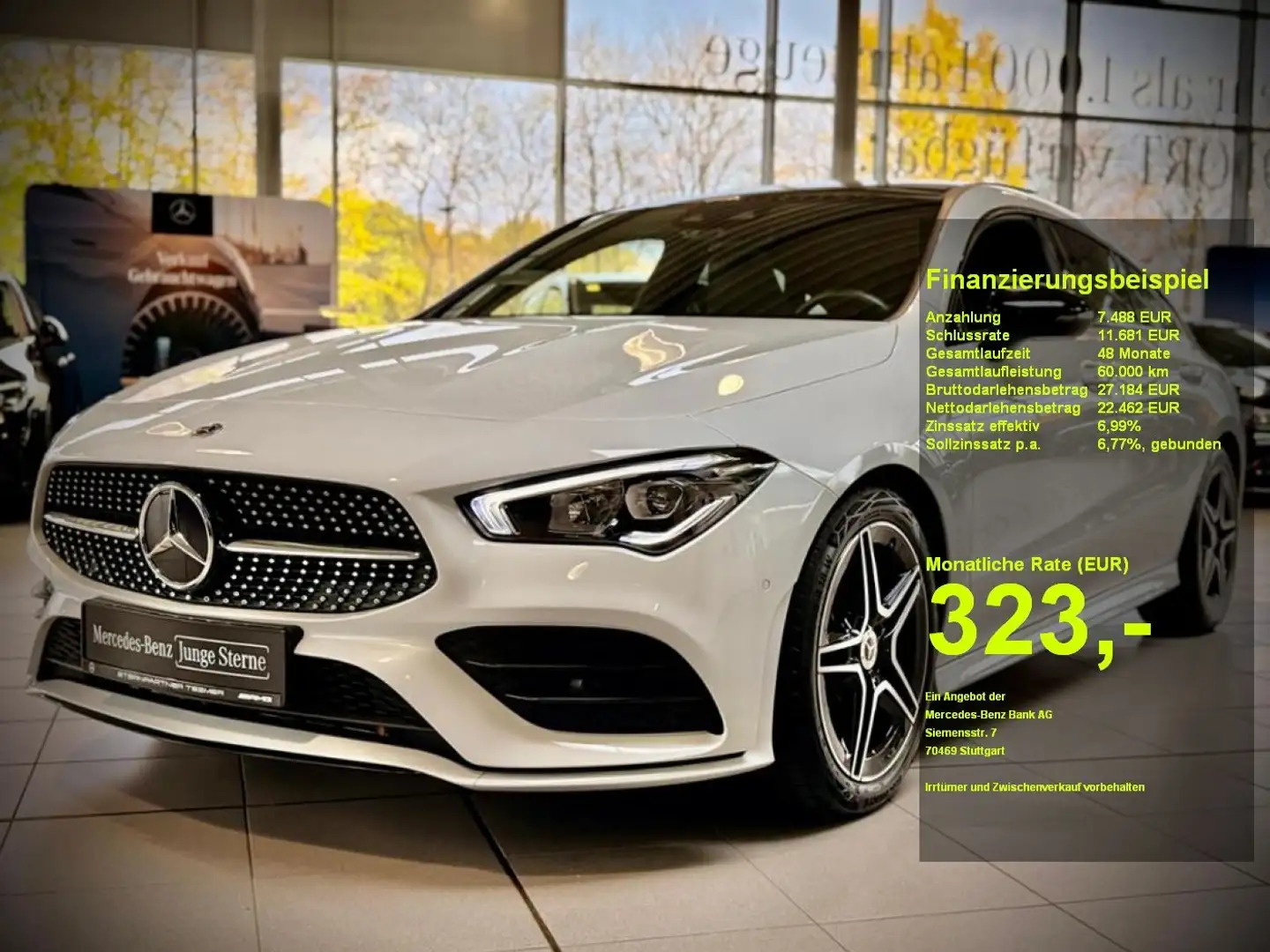 Mercedes-Benz CLA 180 AMG+Night+MBUX+PANO+KAMERA+Ambiente Blanco - 1