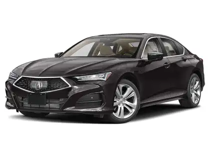 Gray 2021 Acura TLX Sedan All-Wheel Drive Automatic
