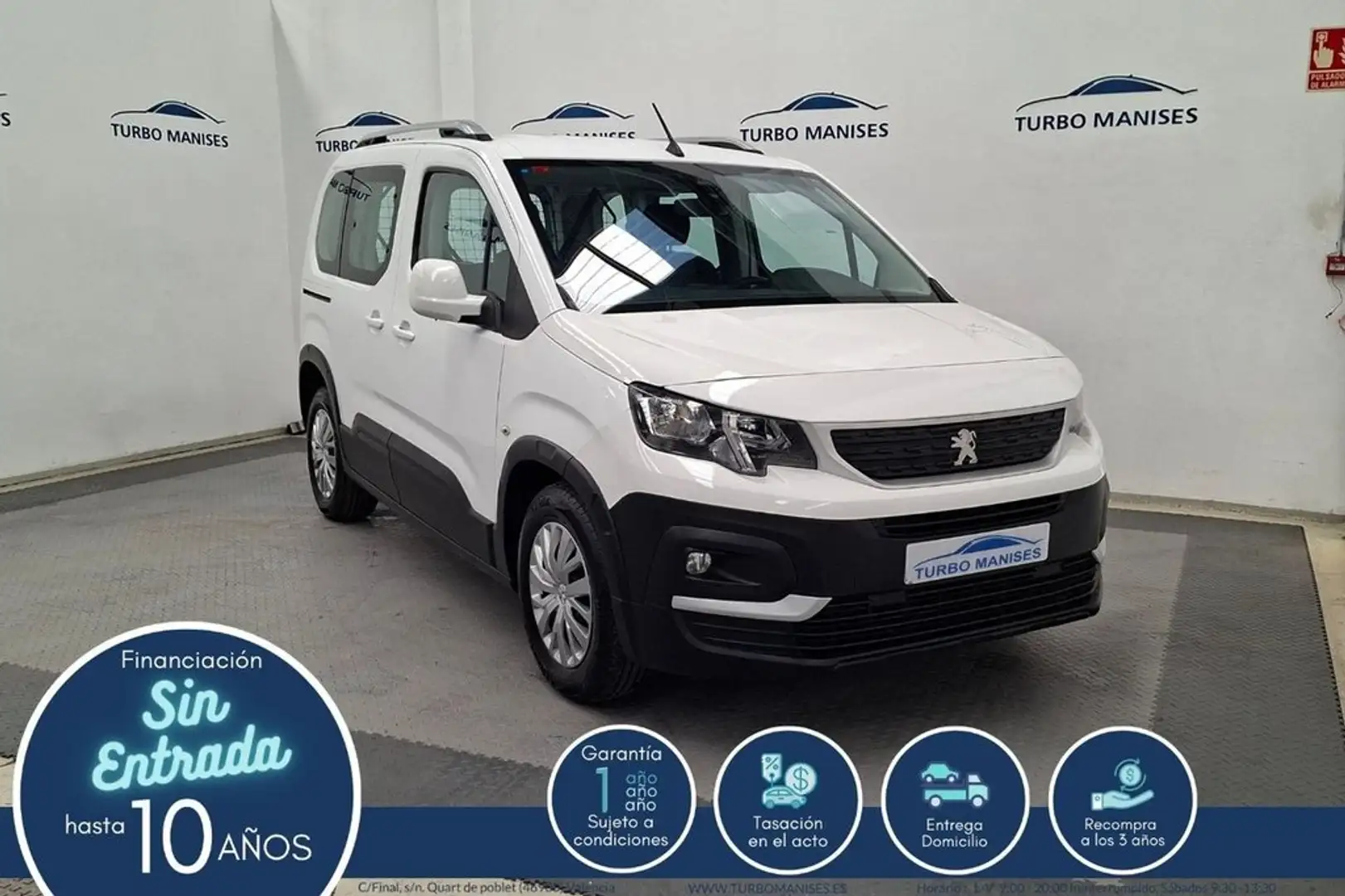 Peugeot Rifter Access Standard BlueHDi 55kW Blanc - 1