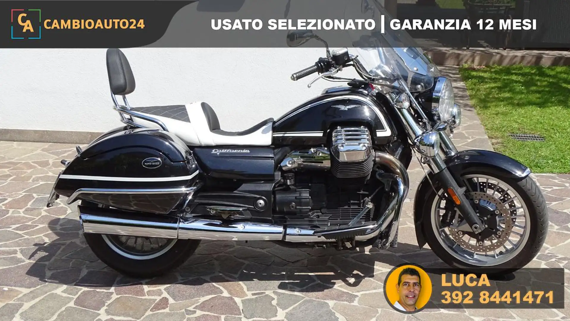 Moto Guzzi California 1400 Touring SE, 96 cv, Garanzia inclusa.. Schwarz - 1