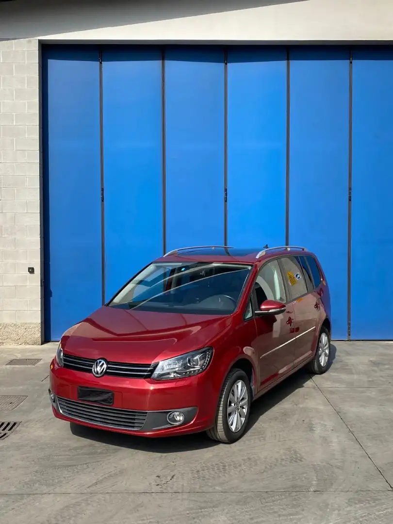 Volkswagen Touran 1.4 tsi Highline ecofuel M 150cv dsg Rosso - 2